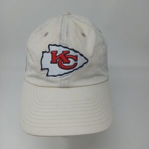 Kansas City Chiefs Hat Cap Mens One Size Beige NFL Football Super Bowl LVIII '47